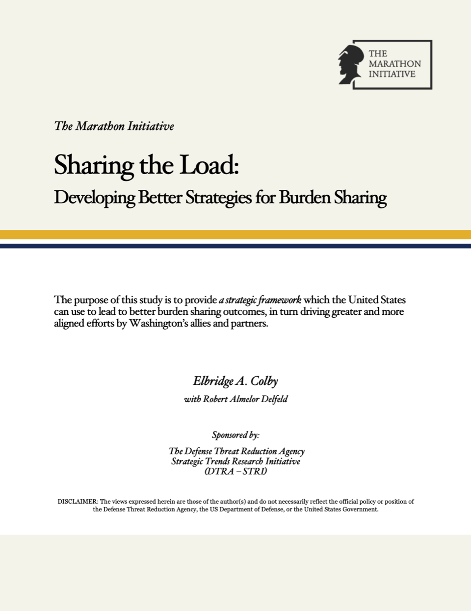 Reports and Publications | The Marathon Initiative